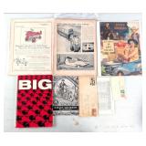 Pedal Car Magazines and Harley Davidson Catalog