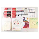 Pedal Car Pattern Sheets and Paint Sample Catalogs