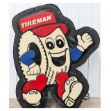 Over 5ft Belle Tires Tireman Embossed Lexan Lighte