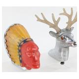 Pair of Illuminated Hood Mascots