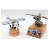 (2) Airplane Mascots