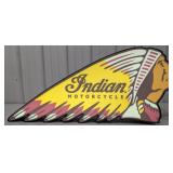 3-1/2ft Indian Motorcycle Lighted Dealership Style