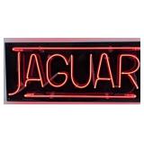 Custom Jaguar Dealership Style Neon Advertising Si
