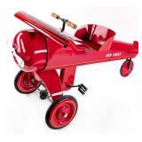 Restored Corcoran Red Eagle Pedal Airplane