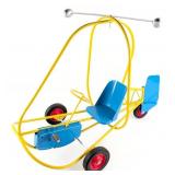 Restored Doepke Pedal Helicopter