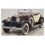 1928 Hupmobile Century Six Roadster