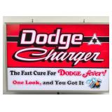 Custom Dodge Charger Dealership Style Lighted Sign