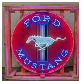 4ft Custom Ford Mustang Neon Sign