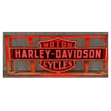 6ft Custom Harley-Davidson Motorcycles Neon Advert
