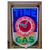 5ft Custom SST Time Gas Neon Sign
