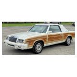1983 Chrysler Lebaron Mark Cross Convertible