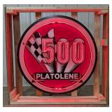 Large Custom Platolene 500 Neon Advertising Sign