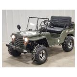 U.S. Army Jeep Gasoline Go kart