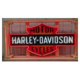 5ft Custom Harley-Davidson Motorcycles Bar & Shiel