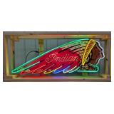 Custom Indian Motorcycle Neon Sign