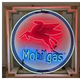 3ft Custom Mobilgas Neon Sign
