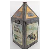 Early Gamage 5 Gallon Motor Oil Can / Race Car & B