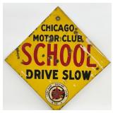 Vintage SSP Chicago Motor Club School Drive Slow S