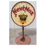 Vintage DSP Nevr Nox Ethyl Gasoline Lollipop Curb