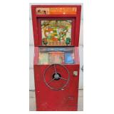 Early Mutoscope Drive-Mobile Coin Op Arcade Game