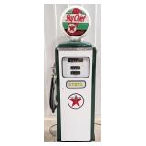 Restored Vintage Tokheim Model 300 Texaco Sky Chie