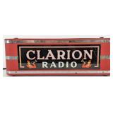 Vintage Clarion Radio ROG Lighted Countertop Art D