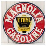30in Vintage DSP Magnolia Gasoline w/ Ethyl Sign