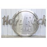 7ft Hard Rock Cafe Stainless Steel 3D Advertising