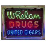 5ft Vintage SSP Whelam Drugs United Cigars Neon Si
