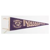 1930s-1940s Indianapolis 500 Speedway Felt Race Pe