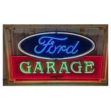 Custom Ford Garage Neon Sign