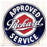 DSP Packard Approved Service w/ Lug Nut Logo Sign