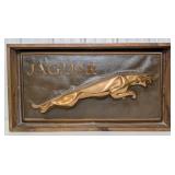 Large Vintage Jaguar Automobiles Dealership Cast B