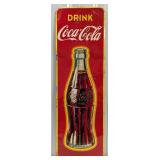 53in Vintage SST Coca-Cola Soda Bottle Advertising