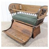 Early 1900s Carnival Eli Ferris Wheel Seat / Bench
