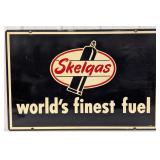 Vintage DST Skelgas Fuel Advertising Sign