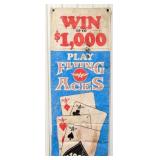 7-1/2ft Vintage Flying A Gas Station Flying Aces C