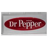 Vintage SST Dr. Pepper Soda Embossed Advertising S