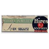 Vintage SST Hires Root Beer Embossed Advertising S