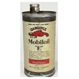 NOS Unopened Early Gargoyle Mobiloil "E" One Qua
