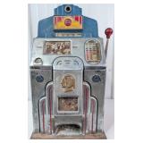 1930s 5ï¿½ O.D. Jennings Silver Chief Slot Machine