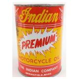 Full Vintage Indian Premium Motorcycle Oil One Qua
