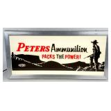 Peterï¿½s Ammunition ROG Glass Lighted Countertop Ad
