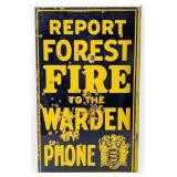 Vintage DSP New Jersey Report Forest Fire To Warde