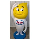 Nearly 5ft Esso Oil Drop Man Mr. Happy Fiberglass