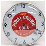 Vintage Telechron Royal Crown Cola Lighted Clock