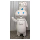 Nearly 5ft Vintage Pillsbury Doughboy Store Displa