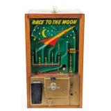 Victor 1 Cent Race to the Moon Gumball Machine