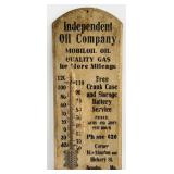 Early SSW Independent Oil Company Mobiloil Thermom