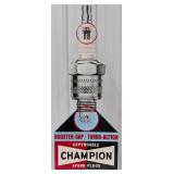 3-1/2ft Vintage Champion Spark Plugs Countertop Ea